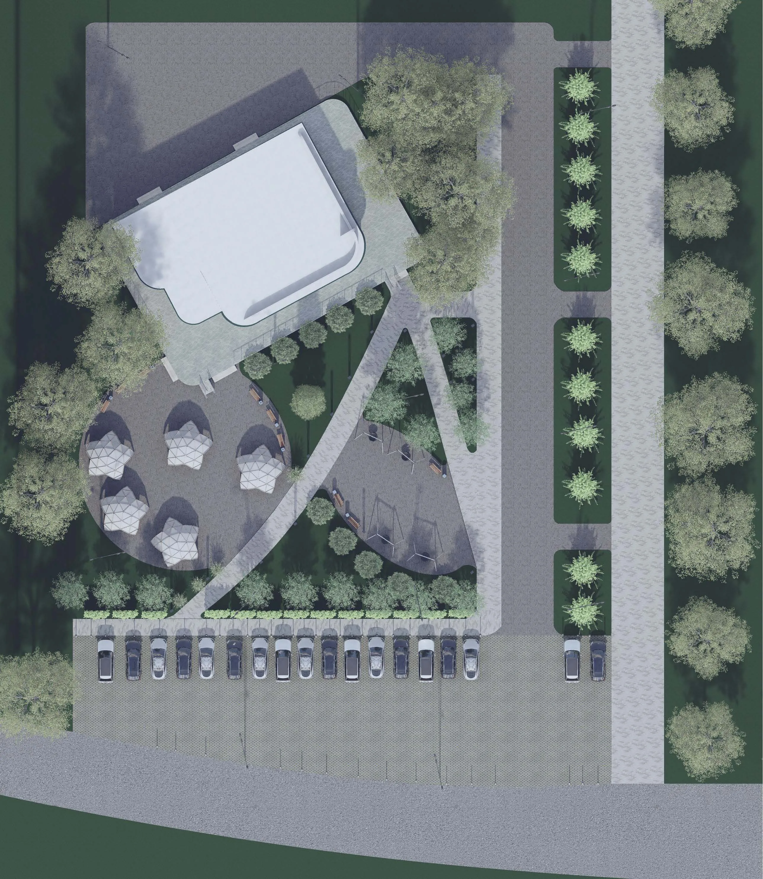 Кафе Дайнер - дизайн-проект